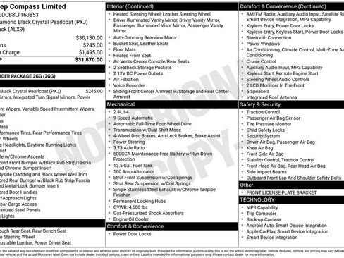 Used 2020 Jeep Compass Limited image 4