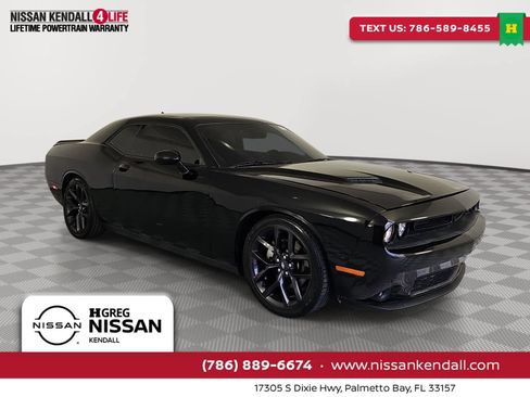 Used 2021 Dodge Challenger GT w/ Blacktop Package RWD image 1