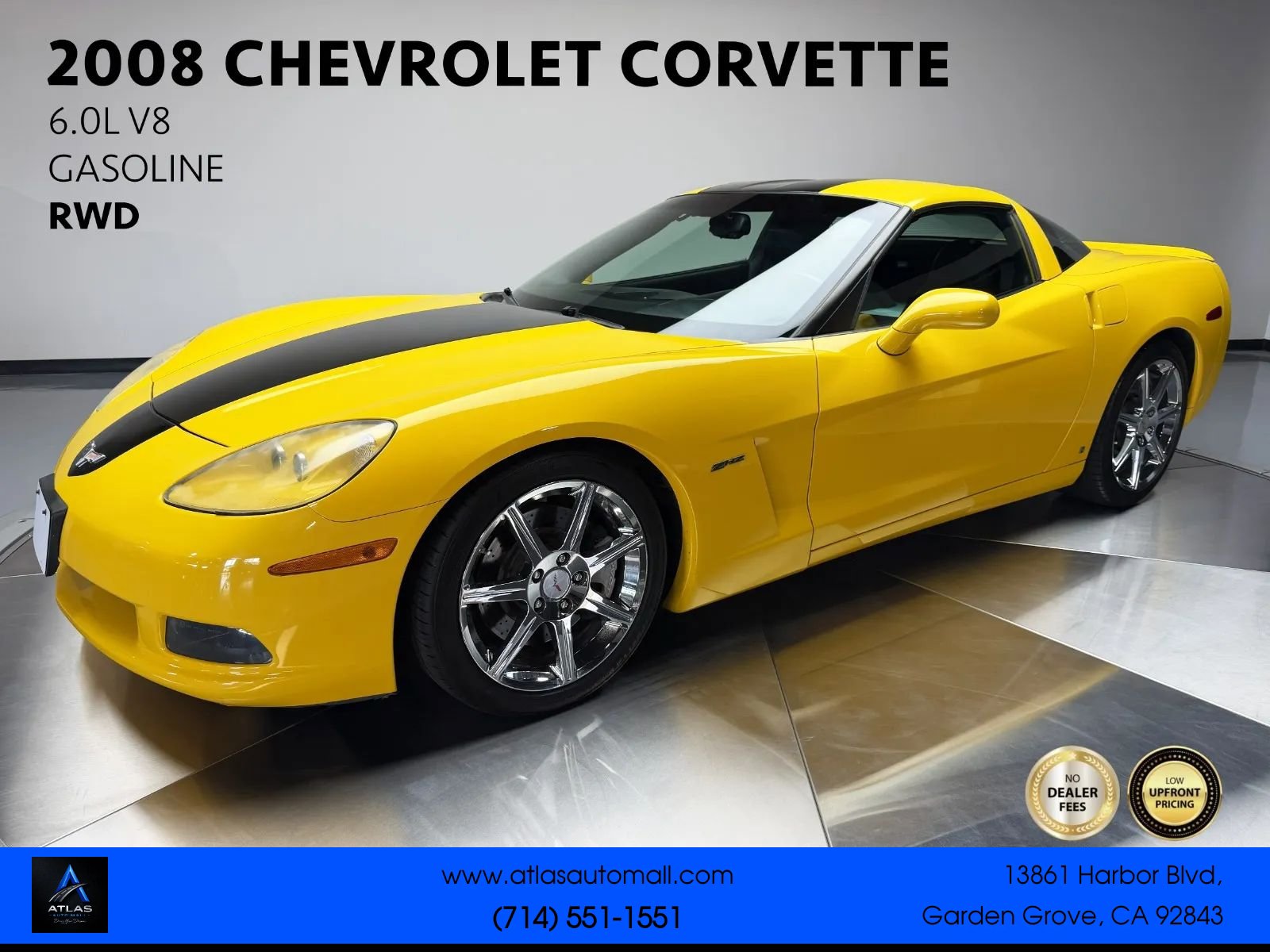 Used 2008 Chevrolet Corvette Coupe RWD image 1