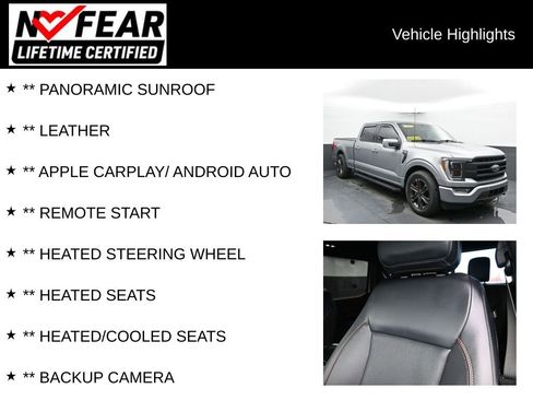 Used 2023 Ford F150 Lariat w/ Equipment Group 502A High image 2