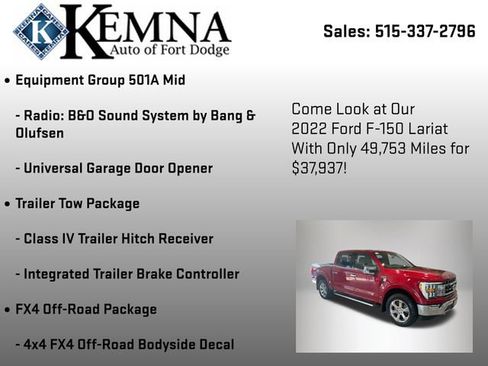 Used 2022 Ford F150 Lariat image 13