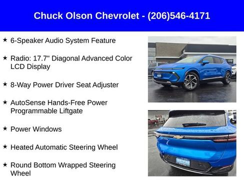 Certified 2025 Chevrolet Equinox EV LT w/ Convenience Package image 20