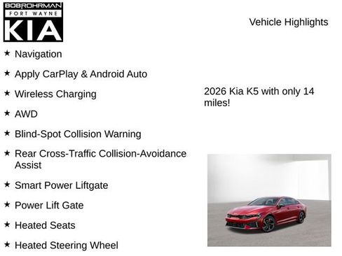 New 2026 Kia K5 GT-Line image 7