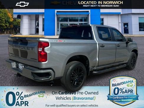 Certified 2023 Chevrolet Silverado 1500 Custom w/ Rally Edition AWD/4WD image 5