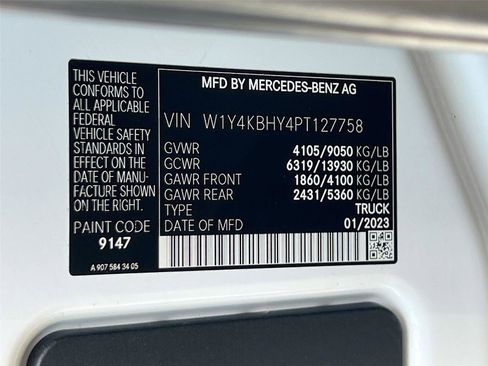 Used 2023 Mercedes-Benz Sprinter 2500 image 25