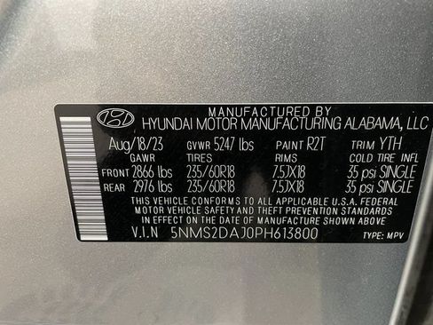 Used 2023 Hyundai Santa Fe SEL AWD/4WD image 27