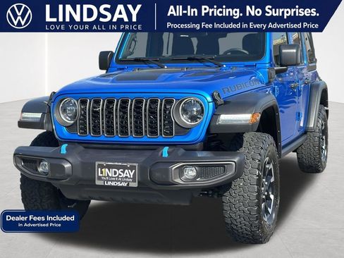 Used 2024 Jeep Wrangler Unlimited Rubicon 4xe AWD/4WD image 4