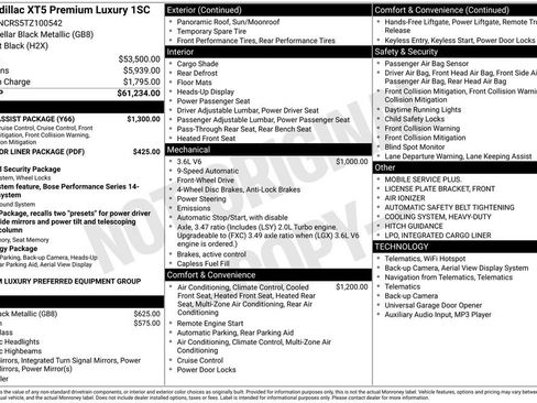 New 2026 Cadillac XT5 Premium Luxury w/ Driver Assist Package image 9