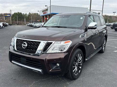 Used 2020 Nissan Armada Platinum w/ Interior Lighting Package image 2