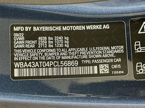 Used 2023 BMW 430i xDrive Convertible w/ Premium Package image 32