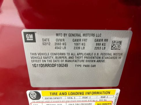 Used 2013 Chevrolet Malibu Eco w/ Power Convenience Package image 27