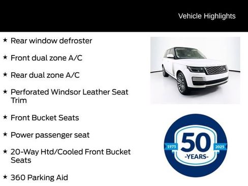 Used 2021 Land Rover Range Rover Westminster Edition AWD/4WD image 10