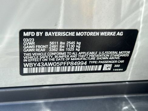Certified 2023 BMW i4 eDrive35 w/ Premium Package RWD image 21