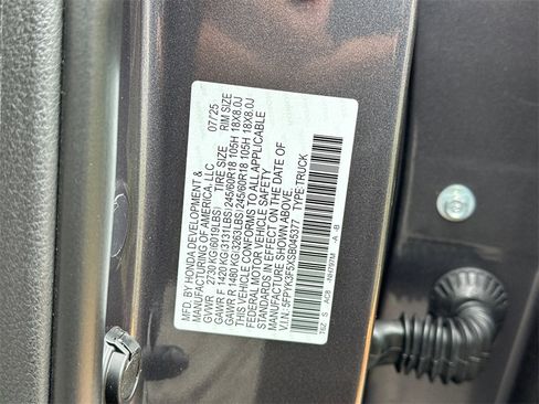 New 2025 Honda Ridgeline RTL image 34