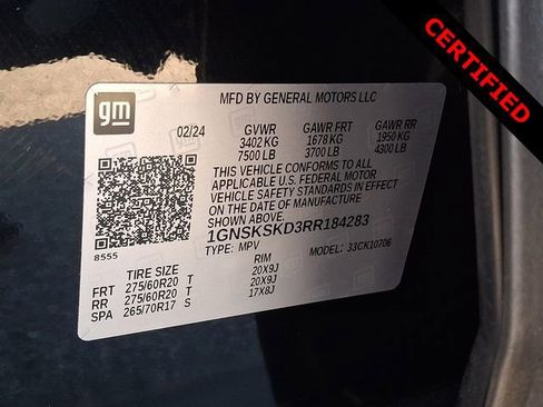 Used 2024 Chevrolet Tahoe Premier image 30