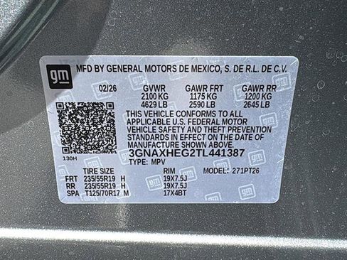 New 2026 Chevrolet Equinox LT w/ Convenience Package II FWD image 28