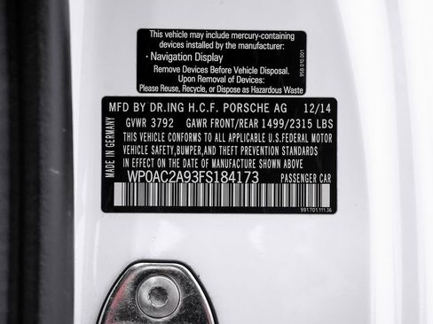 Used 2015 Porsche 911 GT3 image 62