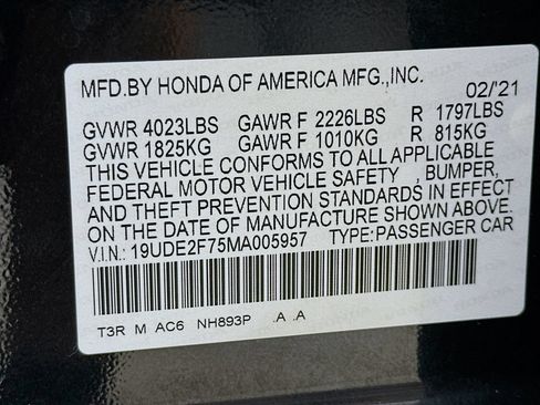 Used 2021 Acura ILX w/ Premium Package FWD image 38