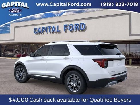 New 2026 Ford Explorer Platinum RWD image 4