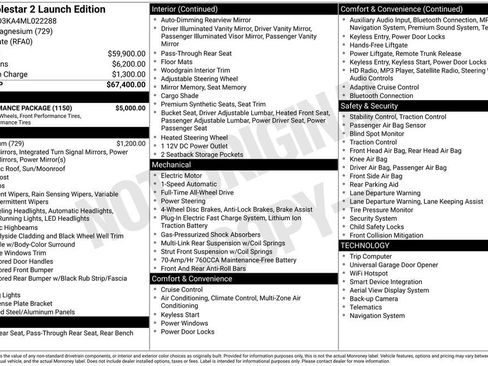 Used 2021 Polestar Polestar 2 w/ Performance Package image 4