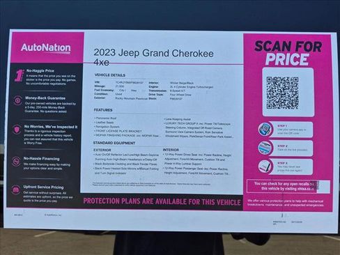 Used 2023 Jeep Grand Cherokee 4WD 4xe w/ Luxury Tech Group II image 24
