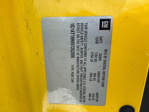 Used 2009 Chevrolet Cobalt LT w/ Preferred Equipment Group FWD image 22