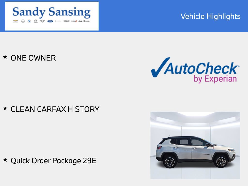 Used 2024 Jeep Compass Trailhawk AWD/4WD image 7