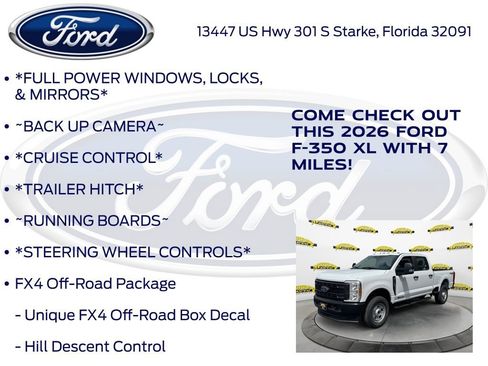 New 2026 Ford F350 XL AWD/4WD image 10