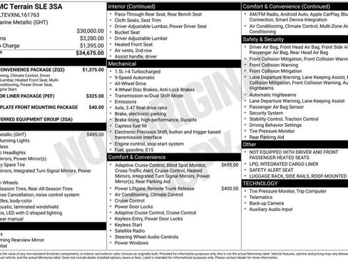 Used 2022 GMC Terrain SLE w/ Driver Convenience Package AWD/4WD image 34