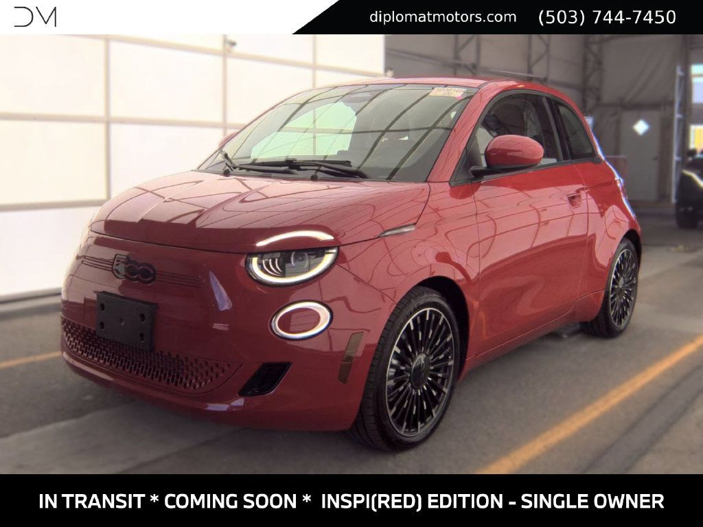 Used 2024 FIAT 500 e (RED) FWD image 1
