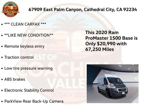 Used 2020 RAM ProMaster 1500 image 5