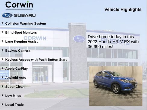 Used 2022 Honda HR-V EX image 6