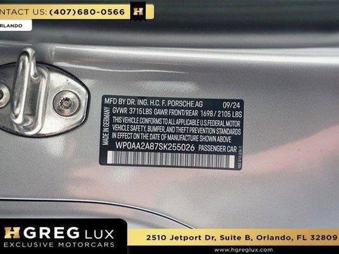 Used 2025 Porsche 718 Cayman RWD image 53