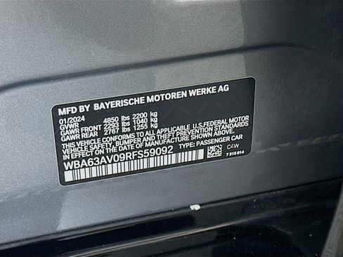 Used 2024 BMW 430i Gran Coupe w/ Premium Package RWD image 12