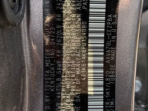 Used 2023 Toyota Camry XSE FWD image 48