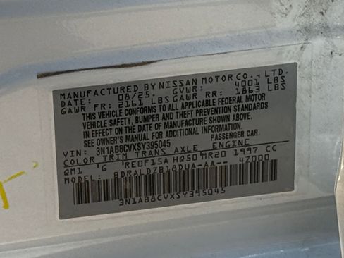 Used 2025 Nissan Sentra SV FWD image 29