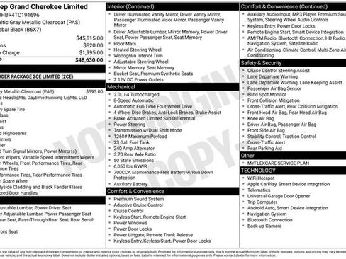 New 2026 Jeep Grand Cherokee Limited image 32