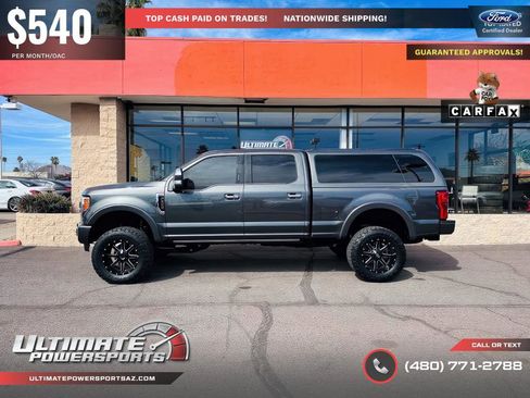 Used 2019 Ford F250 Platinum w/ Platinum Ultimate Package AWD/4WD image 14