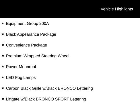 Used 2025 Ford Bronco Sport Big Bend w/ Convenience Package image 5