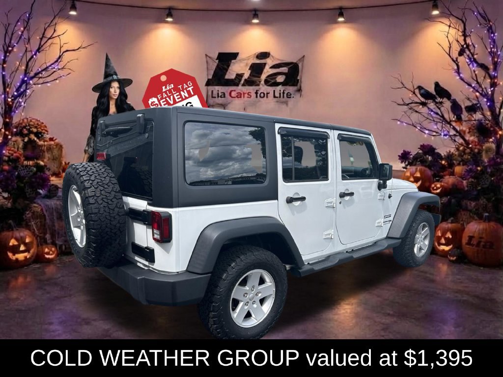 Certified 2018 Jeep Wrangler Unlimited Sport S AWD/4WD image 3
