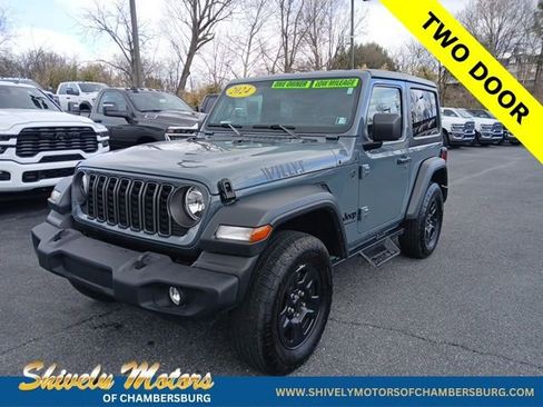 Certified 2024 Jeep Wrangler Sport image 1