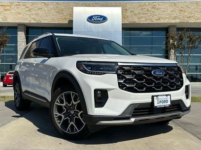New 2025 Ford Explorer Platinum