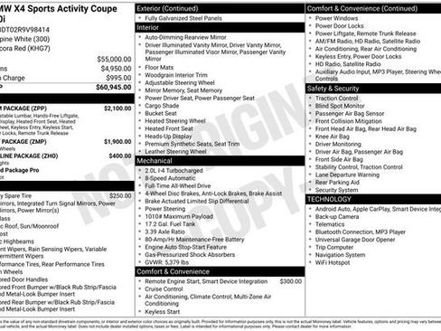 Certified 2024 BMW X4 xDrive30i w/ Premium Package image 39