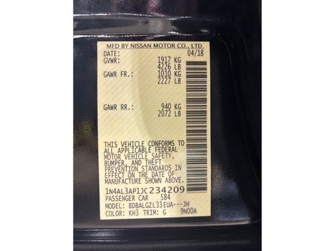 Used 2018 Nissan Altima 2.5 S w/ S Convenience Package image 16