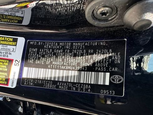Used 2021 Toyota Camry SE w/ Convenience Package FWD image 34