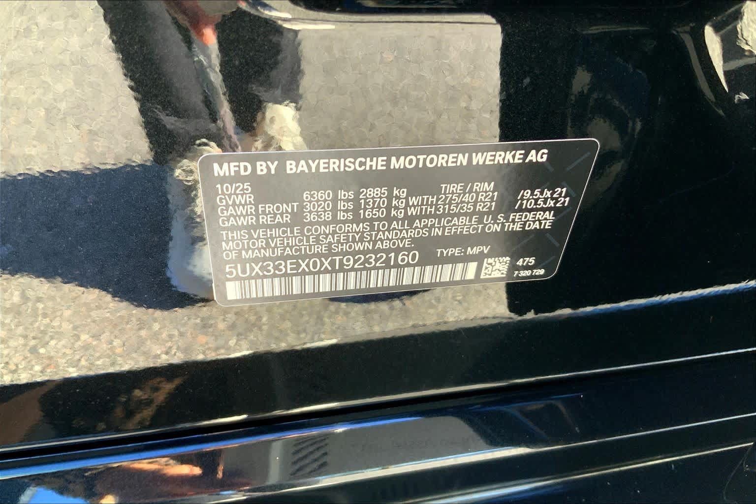Used 2026 BMW X6 xDrive40i w/ Climate Comfort Package AWD/4WD image 18
