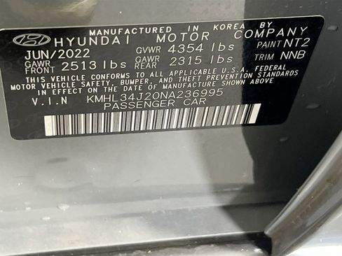 Used 2022 Hyundai Sonata Limited image 32