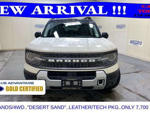 Certified 2025 Ford Bronco Sport Badlands w/ Badlands Tech Package image 8