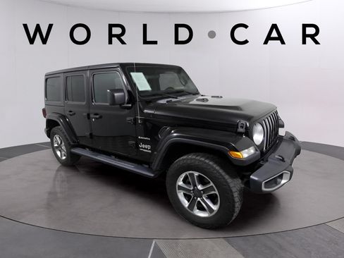 Used 2021 Jeep Wrangler Unlimited Sahara AWD/4WD image 1