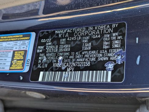 Certified 2022 Kia Seltos Nightfall Edition image 33